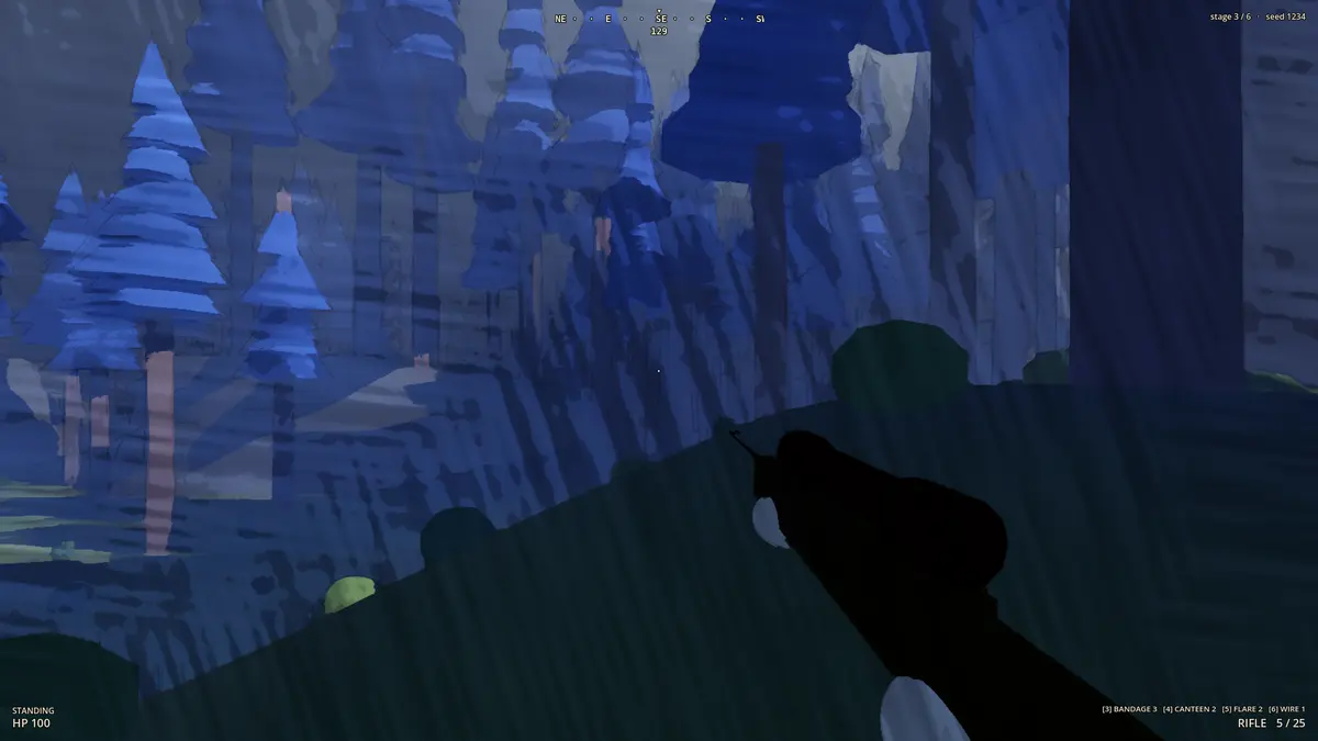 The Blue Forest stage
